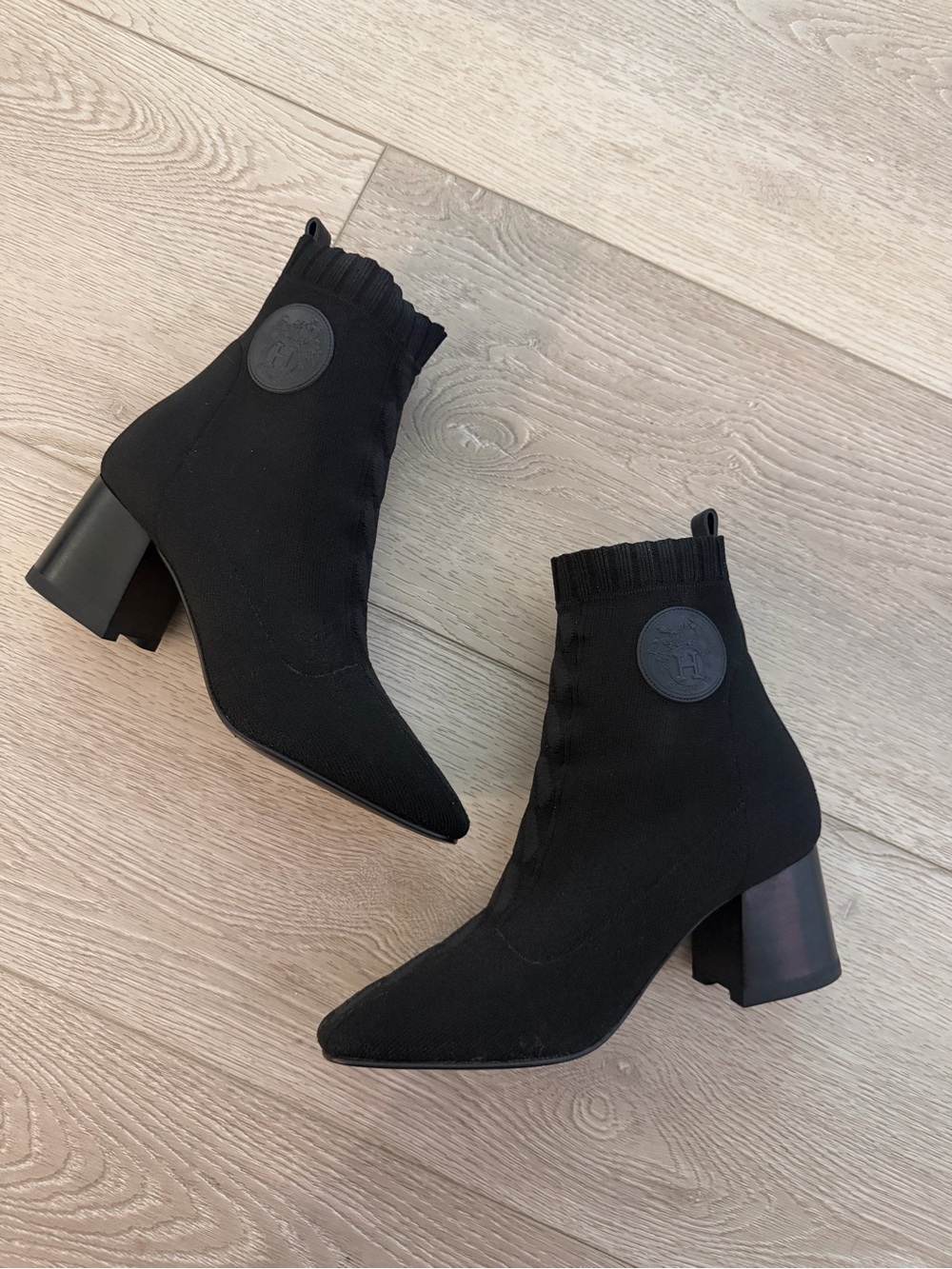 Hermes knitted boots